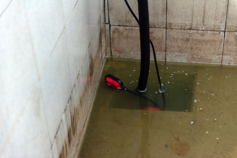 Basement Drainage Pump Repair