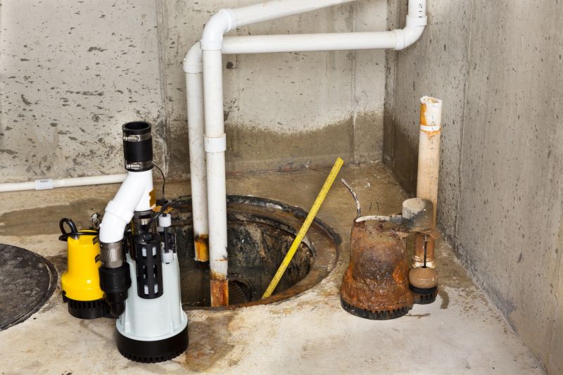 Repaired Sump Pump System
